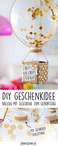 Persönliche DIY-Geschenke zum Geburtstag