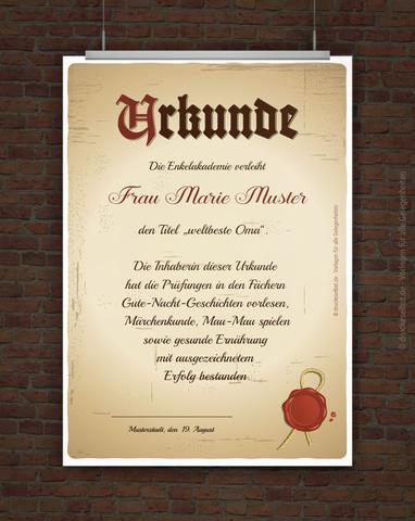 Kreative Urkunden selbst gestalten und sofort ausdrucken Kreative Urkunden selbst gestalten und sofort ausdrucken