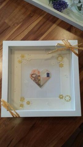 Selbstgemachte Verpackungen für Geldgeschenke zur goldenen Hochzeit - Ideen und Anleitungen Selbstgemachte Verpackungen für Geldgeschenke zur goldenen Hochzeit - Ideen und Anleitungen