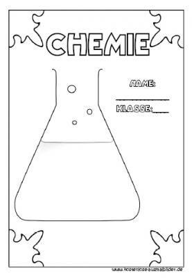 Kreatives Chemie Deckblatt selber malen: Individuelle Gestaltung für