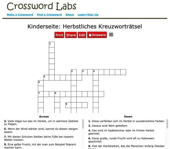 Kreiere dein eigenes Kreuzworträtsel Einfach und schnell! Sieu Thi