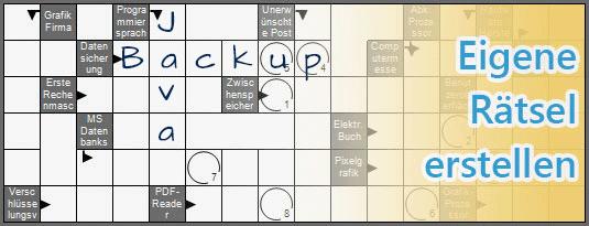 Kreuzworträtsel einfach selbst machen kostenloses Tool Sieu Thi Do