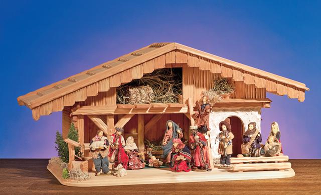 Von der Alpenlandkrippe bis zur Orient-Krippe: Baue deine Wunsch-Krippe selbst Von der Alpenlandkrippe bis zur Orient-Krippe: Baue deine Wunsch-Krippe selbst