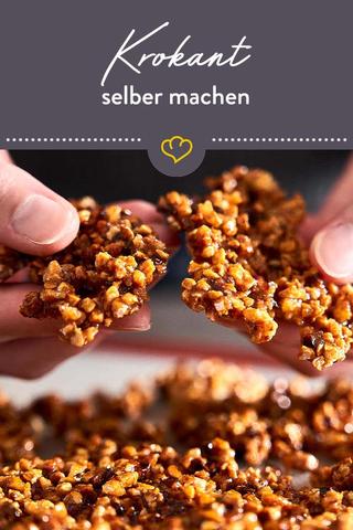 Krokant selber machen in nur 5 Minuten: Günstige Alternative zu Convenience-Produkten Krokant selber machen in nur 5 Minuten: Günstige Alternative zu Convenience-Produkten