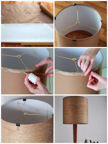 Günstige Alternative: Lampenschirme selbst gestalten aus Papier Günstige Alternative: Lampenschirme selbst gestalten aus Papier