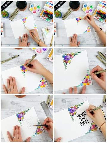 Persönliche Geburtstagskarten selbst gestalten - Schritt für Schritt Anleitung Persönliche Geburtstagskarten selbst gestalten - Schritt für Schritt Anleitung