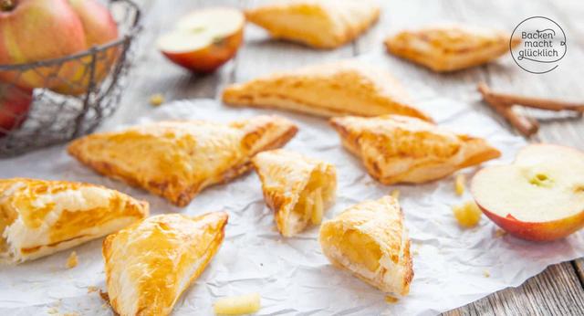 Genussvolle Apfeltaschen aus Blätterteig selber machen – so geht Genussvolle Apfeltaschen aus Blätterteig selber machen – so geht