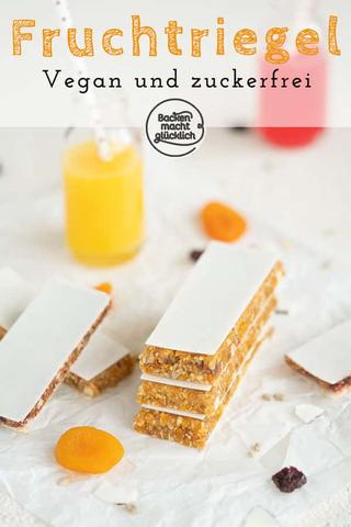 Fixe und gesunde Fruchtriegel ohne Zucker selbstgemacht! Fixe und gesunde Fruchtriegel ohne Zucker selbstgemacht!