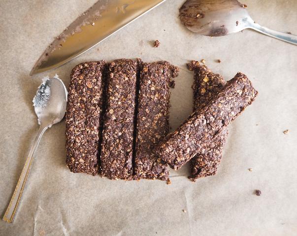 Haltbarkeit der selbstgemachten Kakao-Haferriegel