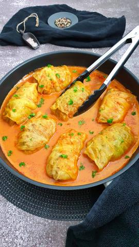 Einfache Schritt-für-Schritt Anleitung für selbstgemachte Kohlrouladen