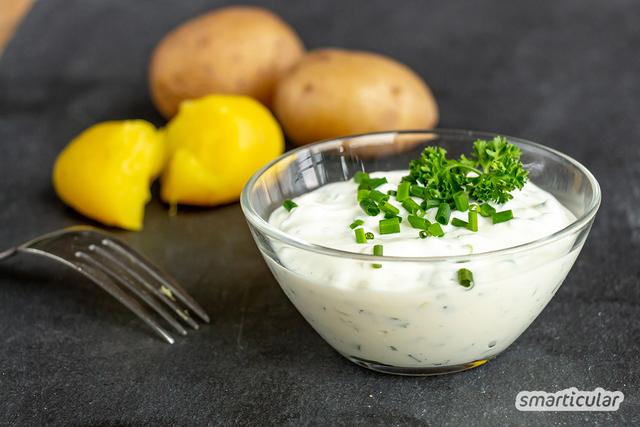 Köstlicher Kräuterquark zum Selbermachen Köstlicher Kräuterquark zum Selbermachen