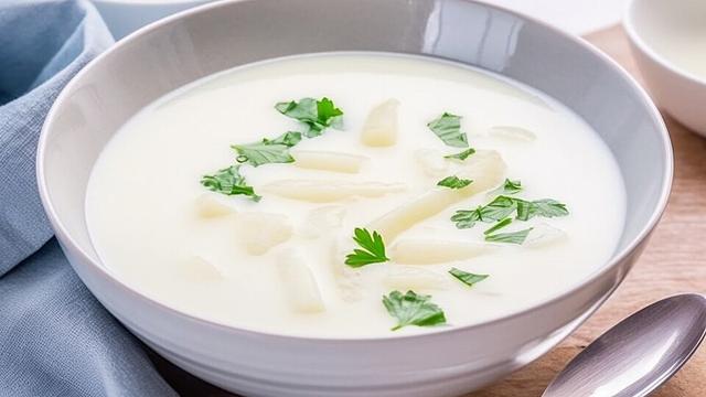 Köstliche Spargelcremesuppe zum Selbermachen Köstliche Spargelcremesuppe zum Selbermachen