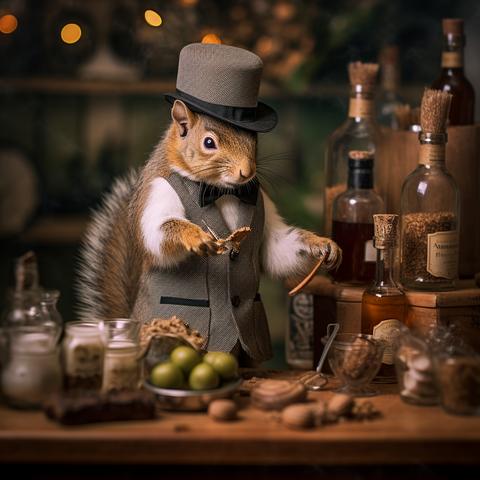 Genießen Sie den Geschmack von selbstgemachtem Haselnuss Schnaps Genießen Sie den Geschmack von selbstgemachtem Haselnuss Schnaps