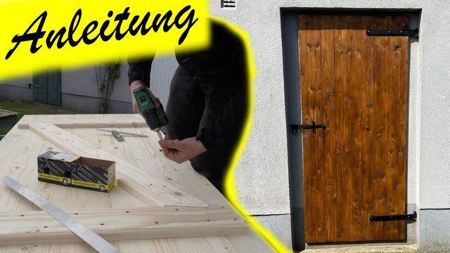 Schritt-für-Schritt-Anleitung für den Bau einer Brettertür Schritt-für-Schritt-Anleitung für den Bau einer Brettertür