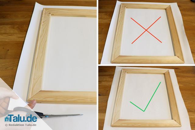Anleitung: So bauen Sie Ihren eigenen Keilrahmen für eine Leinwand Anleitung: So bauen Sie Ihren eigenen Keilrahmen für eine Leinwand