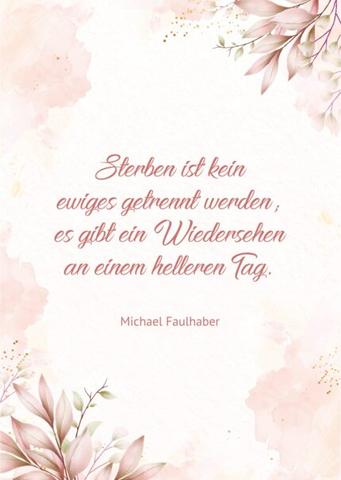 Abschied nehmen: Welche Worte findet man als letzten Gruß?