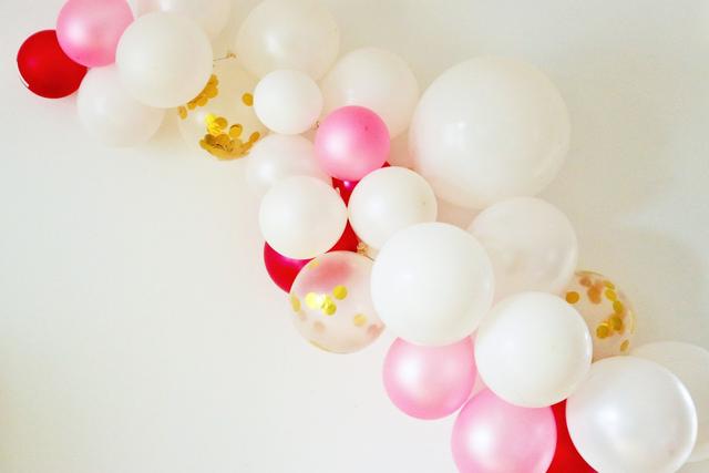 Kreative Ideen für DIY Luftballon Girlanden zur Party oder Hochzeit