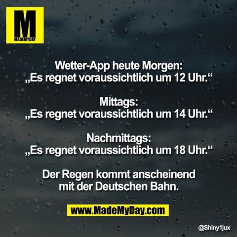 Wettervorhersage: Wann wird es regnen? Wettervorhersage: Wann wird es regnen?
