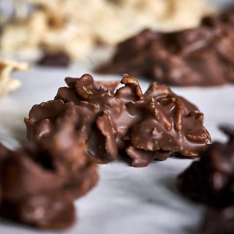 Selbstgemachte Schoko Crossies: Schnell und köstlich Selbstgemachte Schoko Crossies: Schnell und köstlich