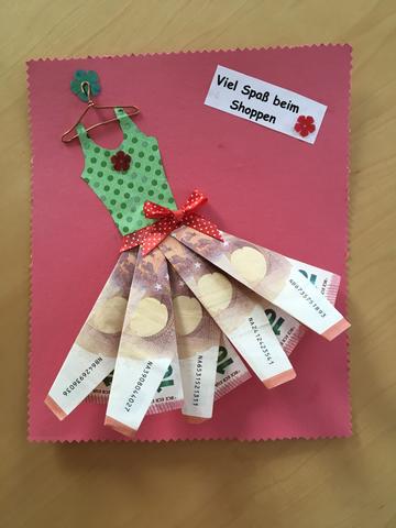 Originelle Geldgeschenke zum Geburtstag selber basteln