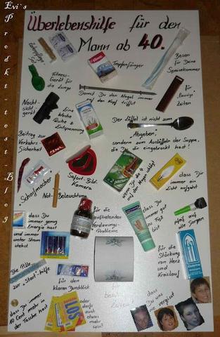 Lustige Geschenke zum 40. Geburtstag selbst gestalten: Ideen und Anleitungen Lustige Geschenke zum 40. Geburtstag selbst gestalten: Ideen und Anleitungen