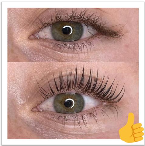 Was tun, wenn das Wimpernlifting nicht gut geworden ist?