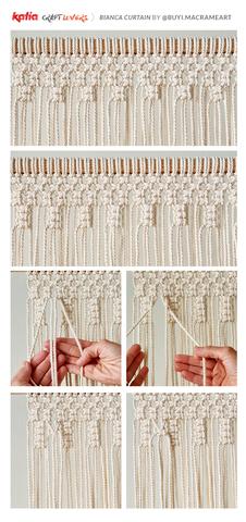 Einfache Anleitung: Gestalte deinen eigenen Makramee-Vorhang