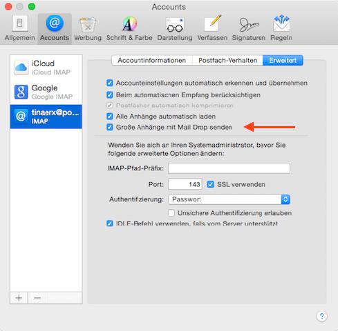 Alles über MailDrop: Die Lösung für zu große Dateien Alles über MailDrop: Die Lösung für zu große Dateien