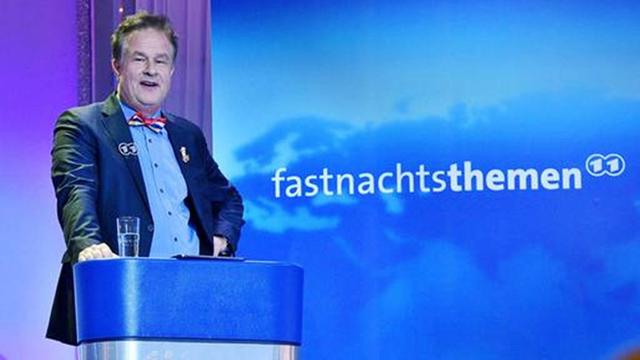 Lars Reichow als Anchorman der Fastnachtsthemen im Elften Lars Reichow als Anchorman der Fastnachtsthemen im Elften