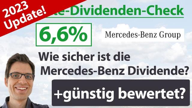 Ist die Dividende von Mercedes-Benz Group (Daimler) sicher? Analyse der Kontinuität und des Dividendenwachstums
