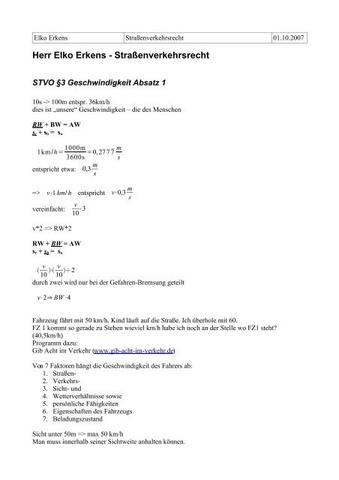 Die Qualitäten eines verantwortungsvollen Fahrzeugführers Die Qualitäten eines verantwortungsvollen Fahrzeugführers