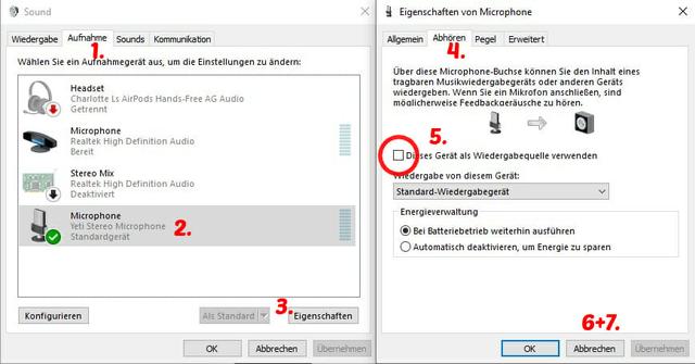 Wie Sie Ihr Mikrofon selbst testen und den Ton hören können Wie Sie Ihr Mikrofon selbst testen und den Ton hören können