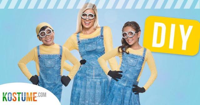 Niedliche gelbe Wesen: Ein selbstgemachtes Minion Kostüm für jeden Anlass Niedliche gelbe Wesen: Ein selbstgemachtes Minion Kostüm für jeden Anlass