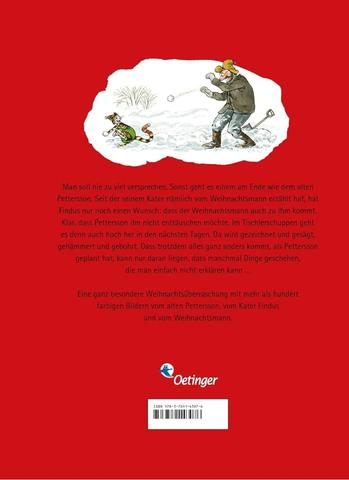 "Eine besondere Weihnachtsüberraschung: Morgen kommt der Weihnachtsmann zu Findus!"