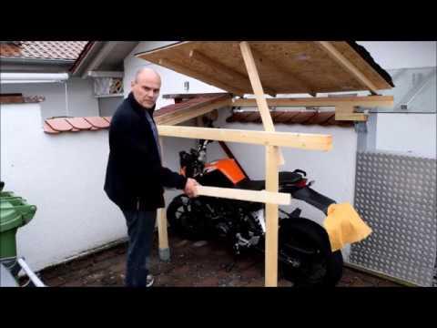 Anleitung: Motorradgarage selbst bauen - Tipps und Tricks Anleitung: Motorradgarage selbst bauen - Tipps und Tricks