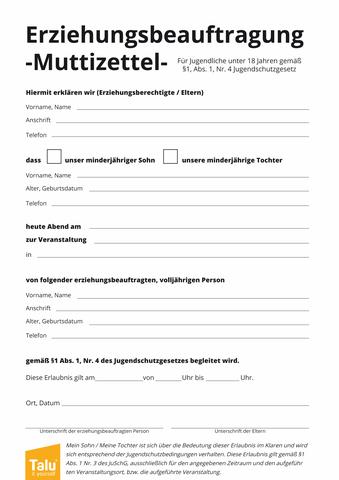 Wie schreibe ich einen Muttizettel selbst? Tipps und Hinweise