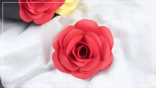 DIY Idee: Rosen selbst basteln aus Papier DIY Idee: Rosen selbst basteln aus Papier