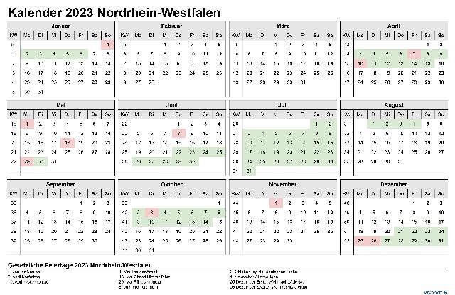 Planen Sie voraus: Der nächste Feiertag in NRW steht bevor Planen Sie voraus: Der nächste Feiertag in NRW steht bevor