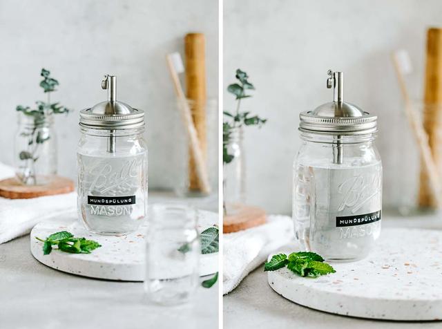 DIY Mundspülung: Natürlich, antibakteriell und ohne Konservierungsstoffe DIY Mundspülung: Natürlich, antibakteriell und ohne Konservierungsstoffe