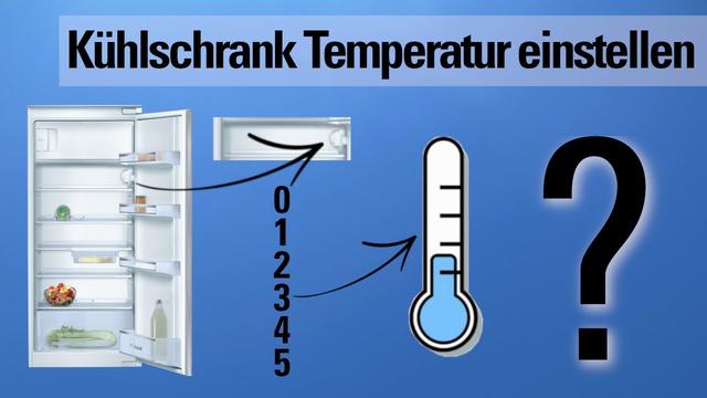 Kühlschrank-Temperatur einstellen: Ist Stufe 1 oder 5 kälter? Kühlschrank-Temperatur einstellen: Ist Stufe 1 oder 5 kälter?
