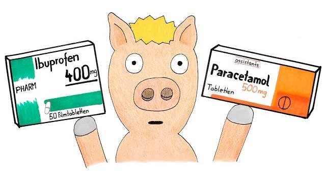 Richtiges Timing bei der Kombination von Paracetamol und Ibuprofen