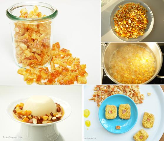 Köstliches Orangeat aus unbehandelten Orangenschalen selbst machen Köstliches Orangeat aus unbehandelten Orangenschalen selbst machen