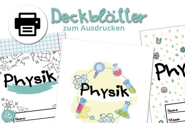 Kreative Deckblätter für Physik: Gestalte deine eigenen! Kreative Deckblätter für Physik: Gestalte deine eigenen!