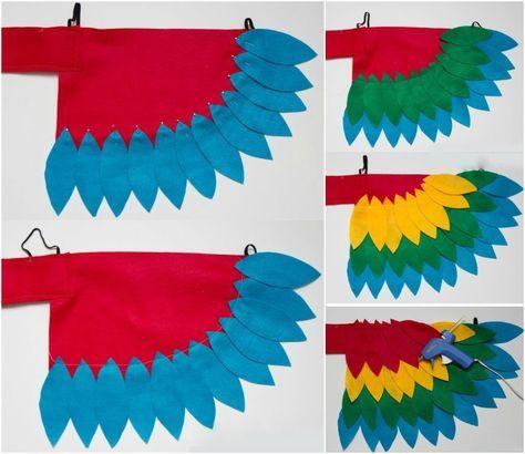 Kreatives Papageien Kostüm zum Selbermachen: Anleitungen und Inspirationen Kreatives Papageien Kostüm zum Selbermachen: Anleitungen und Inspirationen