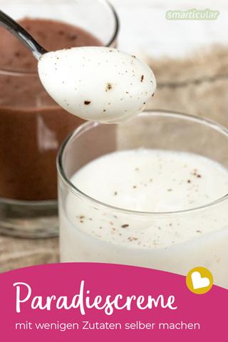 Nachhaltiges Dessert: Selbstgemachte Paradiescreme mit weniger Verpackungsmüll Nachhaltiges Dessert: Selbstgemachte Paradiescreme mit weniger Verpackungsmüll