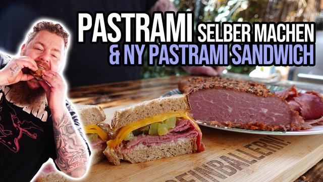 Genießen wie in New York: Selbstgemachtes Pastrami-Sandwich