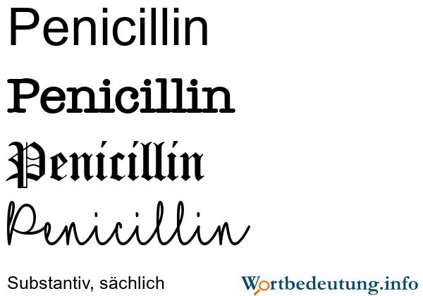 Die Aufnahme von Penicillin in den Duden: Seit wann ist es gelistet? Die Aufnahme von Penicillin in den Duden: Seit wann ist es gelistet?