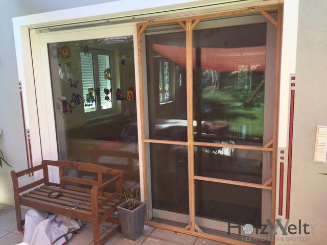 Günstige Alternative zur gekauften Fliegengittertür: Bauanleitung für Heimwerker Günstige Alternative zur gekauften Fliegengittertür: Bauanleitung für Heimwerker