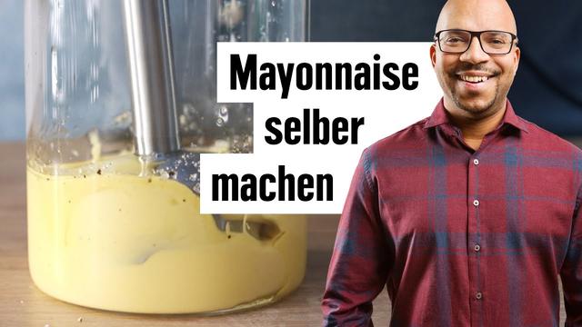 Mayonnaise selbst mixen mit dem Stabmixer: So gelingt es garantiert