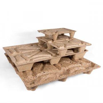 Die Inka-/Pressspanpalette: Ein Beispiel für eine nestbare Bauform Die Inka-/Pressspanpalette: Ein Beispiel für eine nestbare Bauform